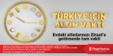  Ziraat Bankası Altına Dayalı Kira Sertifikası - Altın Tahvili