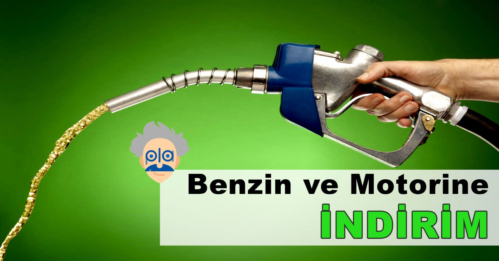 Benzine ve motorine indirim